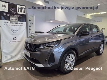 Peugeot 3008 II Crossover Facelifting  1.2 PureTech 130KM 2022 Peugeot 3008 1.2 PureTech Active Pack 130KM EAT8 SalonPL Gwarancja Dealer