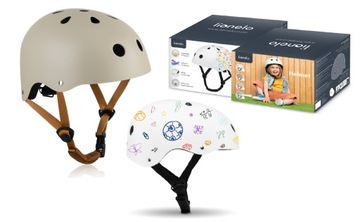 KASK DZIECIĘCY NA ROWER HULAJNOGĘ LIONELO HELMET Rozm. S 50-56cm od 2 lat