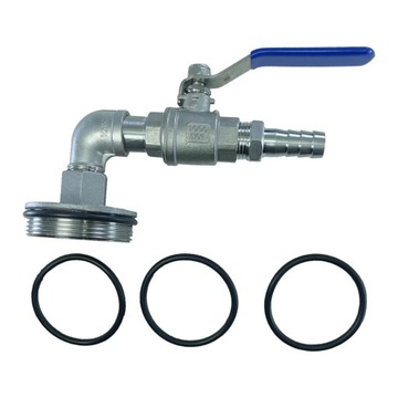 Złączki hydrauliczne z zaworem kulowym Dn50 Trwałe złącze węża beczkowego