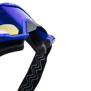 ОЧКИ IMX ПЕСОЧНО-СИНИЕ МАТОВЫЕ/ЧЕРНЫЕ — СИНИЙ ИРИДИЙ + ПРОЗРАЧНОЕ СТЕКЛО