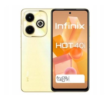 Smartfon INFINIX Hot 40i 8/256GB Horizon Gold Złoty NFC DualSIM
