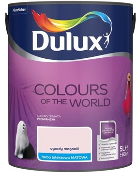 FARBA DULUX KOLORY ŚWIATA- ogrody magnolii, 5l