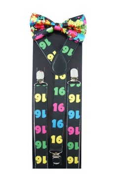 Szelki i mucha dla MATEMATYKA KOLOROWE CYFERKI 16