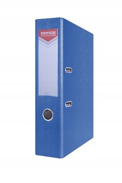 Segregator PP A4/75 mm niebieski WZMOCNIONY