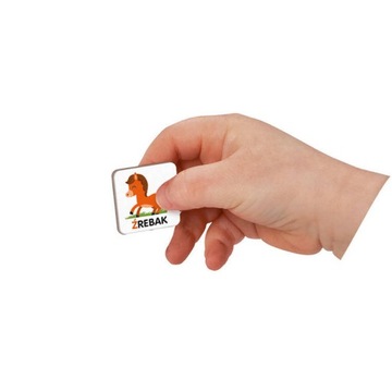 Janod: magnetyczna układanka litery Polski Alfabet Magnetibook