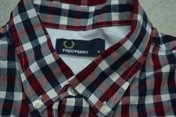 FRED PERRY Męska Zapinana Koszula M 2