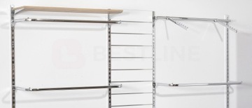 ШКАФ ОДНОМОДУЛЬНЫЙ Best-line 100х240 ХРОМ