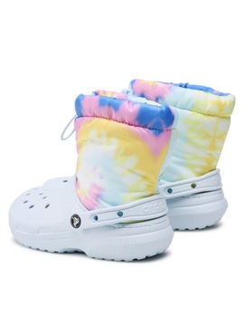 CROCS Śniegowce Classic Lined Neo Puff Tie Dye 207