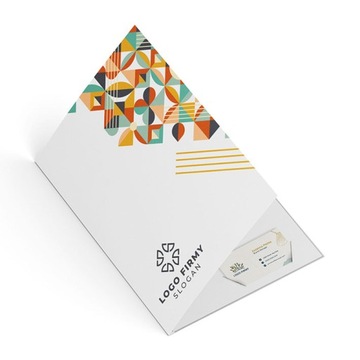 TECZKI ofertowe firmowe biznesowe teczka a4 twój nadruk napis logo CMYK