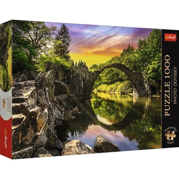 Puzzle Premium Plus Quality 1000 el. Most Rakotza w Kromlau, Niemcy 10811