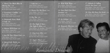 Modern Talking ROMANTIC DREAMS GOLD DISC CD LIMIT.