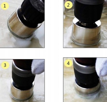 КОРОНОЧНАЯ ПИЛА ДЛЯ СТЕКЛЯННОЙ КЕРАМИКИ ДИАМ. СВЕРЛО 25 мм
