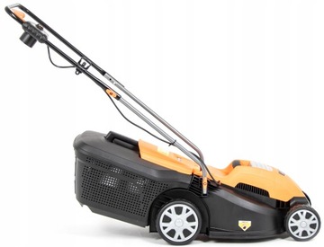 МОЩНАЯ ЭЛЕКТРИЧЕСКАЯ ГАЗОНОКОСИЛКА 1500ВТ 36см 40Л ТИХИЙ СВЕТ С КОРЗИНОЙ