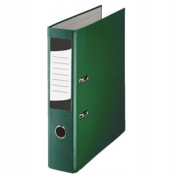 Segregator A4 75mm z dźwignią Extra ZIELONY