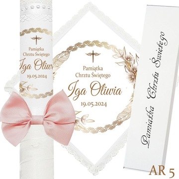 КРЕЩЕННАЯ СВЕЧА, КРЕЩЕННАЯ СВЕЧА, подсвечник для девочки