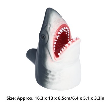 Кукла-акула, реалистичная мягкая резина