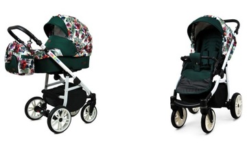Wózek dziecięcy głęboki spacerowy BabyLux COLORLUX