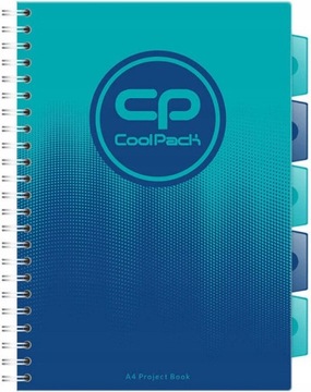 CoolPack Kołozeszyt A4 100k Gradient OCEAN