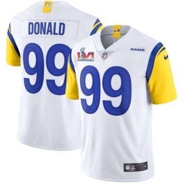 Koszulka Super Bowl Rugby League Rams Los Angeles Sheep 99 # Donald Jersey, 3XL