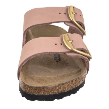 Buty Klapki Damskie Birkenstock Arizona Big Buckle Soft Pink Różowe