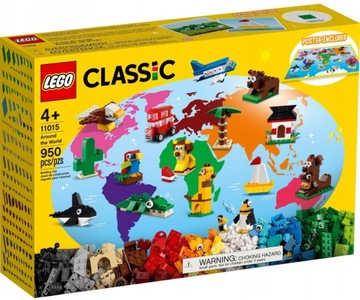 Klocki LEGO Classic 11015 Dookoła Świata 950 el 4+