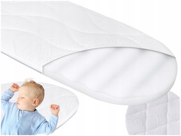 GRUBY Materac do Wózka Spacerowego 78x32 Materace Gondoli TWARDY Materacyk