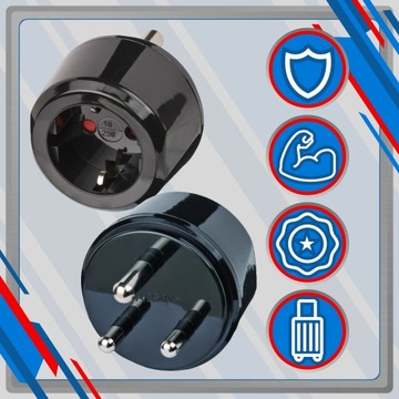 ПУТЕШЕСТВЕННЫЙ АДАПТЕР ЮЖНАЯ АФРИКА ИНДИЯ ОТ BRENNENSTUHL EARTHING