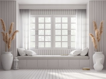 KARNISZ SZYNA SUFITOWA ALUMINIOWA ALU PODWÓJNA BIAŁA 200 CM Z AGRAFKAMI