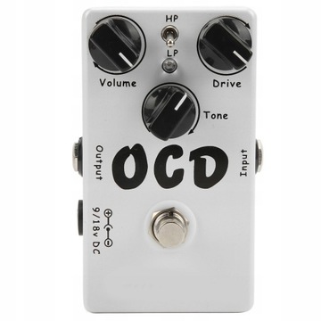 ДИНАМИЧЕСКИЙ ГИТАРНЫЙ КОМПРЕССОР БЕЛЫЙ