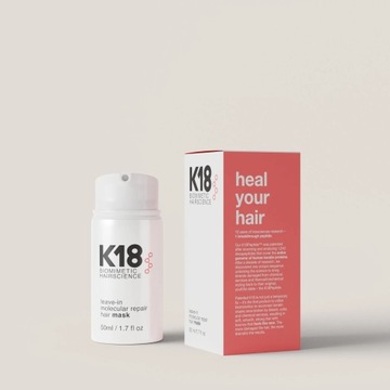 K18 МАСКА ДЛЯ ВОЛОС ВОССТАНАВЛИВАЮЩАЯ И РЕГЕНЕРИРУЮЩАЯ МАСКА 50мл