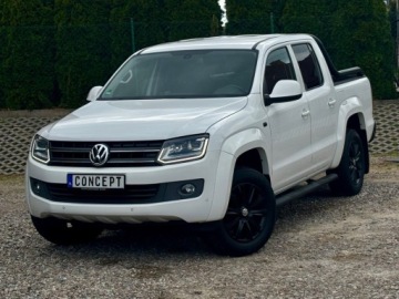 Volkswagen Amarok I Pick Up Double Cab 2.0 BiTDI 180KM 2016 Volkswagen Amarok WHITE E 180KM Alcantara Led Carbon 2.0 Diesel 180KM