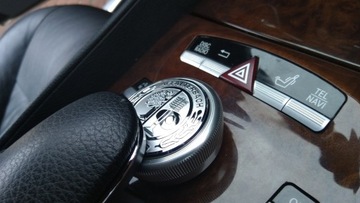 Mercedes AMG ХРОМИРОВАННАЯ ЭМБЛЕМА IDRIVE РУЧКА 49мм