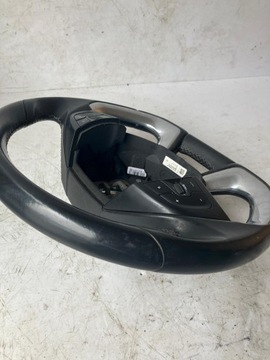 РУЛЕВОЕ КОЛЕСО DS5 МНОГОФУНКЦИОНАЛЬНОЕ КОЖАНОЕ ХРОМ