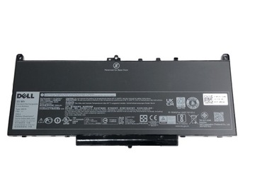 NOWA ORYGINALNA BATERIA DELL LATITUDE E7270 E7470 J60J5 55Wh 02.2025