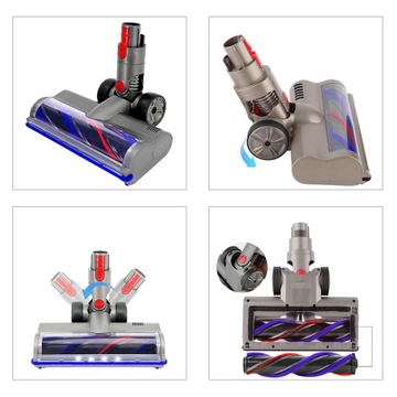 ЩЕТКА, СОВМЕСТИМАЯ С ЩЕТКОЙ DYSON V7 V8 V10 V11 V15 С 4 СВЕТОДИОДАМИ