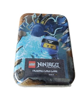 LEGO NINJAGO SERIA 4 ZŁOTA PUSZKA UNIKAT !!! 25 KART + 2 LIMITOWANE