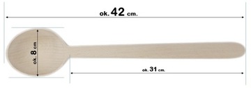 Mieszadło Warzecha Głęboka Łyżka Drewno poj. 70 ml