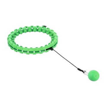 HHW12 PLUS SIZE HULA HOP ЗЕЛЕНЫЙ С ШПИЛЬКАМИ И ВЕСОМ HMS