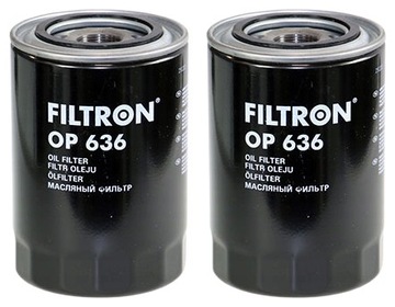 2× FILTRON FILTR OLEJE