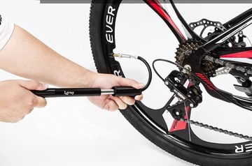 АЛЮМИНИЕВЫЙ ВЕЛОСИПЕДНЫЙ НАСОС 160PSI / 11BAR СУПЕР ЛЕГКИЙ И МАЛЕНЬКИЙ