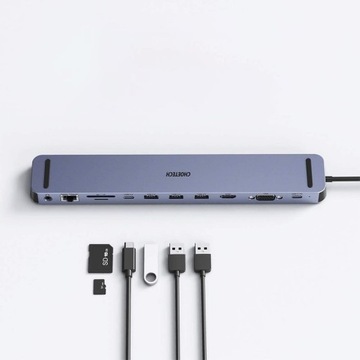 ДОК-СТАНЦИЯ для Macbook USB-C 11in1 Choetech