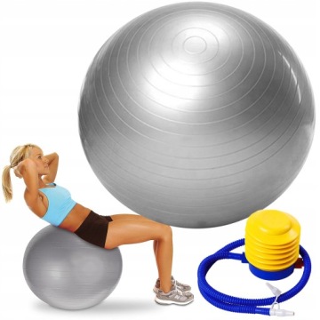 REHABILITATION BALL 65 Гимнастический мяч для упражнений FITNESS PILATES + PUMP