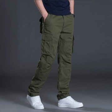 Men's Cargo Pants Mens Casual Multi Pockets Milita