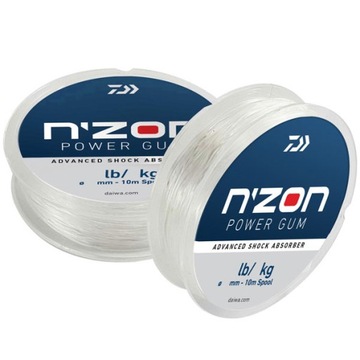 AMORTYZATOR DAIWA N'ZON POWER GUM 10 M - 1.00 MM