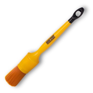 Pędzel Detailingowy Work Stuff 30mm Pomarańczowy Do Czyszczenia Samochodu