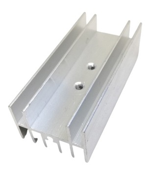 Radiator aluminiowy 23x50x16mm