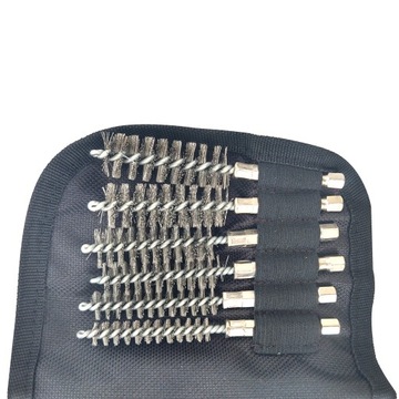 Щетки для очистки седел форсунок свечей накаливания, комплект щеток