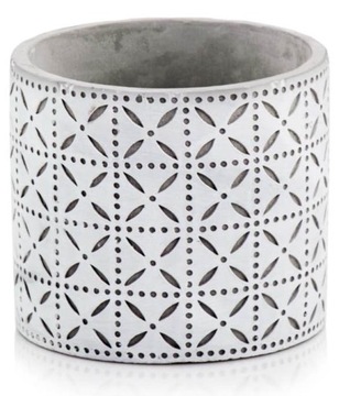 Osłonka Ceramiczna BETON DEKORACYJNY doniczka 14cm