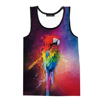 Koszulka bez rękawów 3D Digital Printing Animal