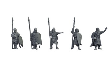 11th Century Warriors at Rest - Medbury Miniatures